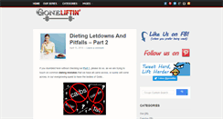 Desktop Screenshot of goneliftin.com